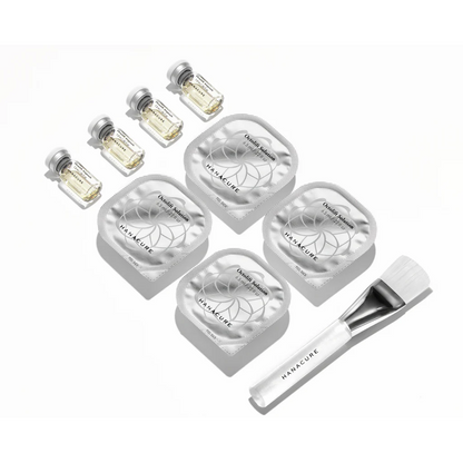 The All-In-One Facial® - Set - Visibly Lifts | Firms | Brightens | Multi-Benefit Mask (4 Facials + Brush)